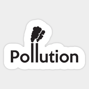 Pollution Sticker